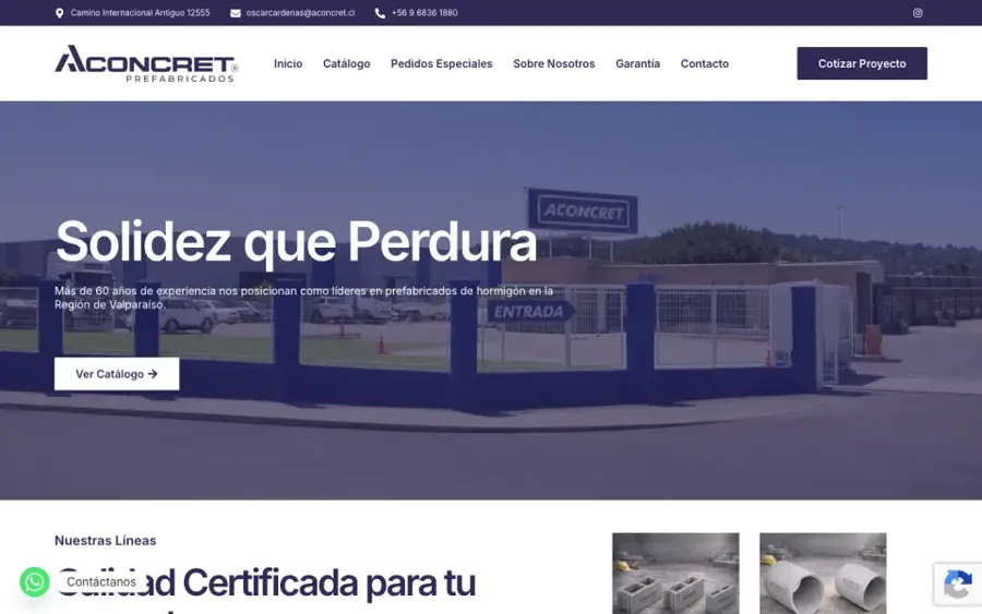 Sitio de Aconcret