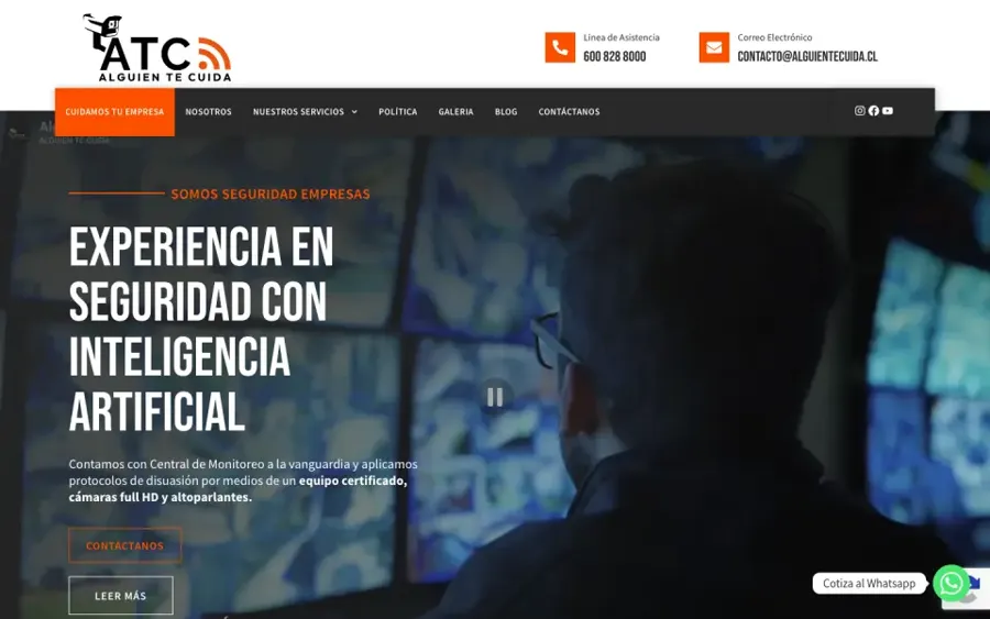 Sitio de Alguien Te Cuida