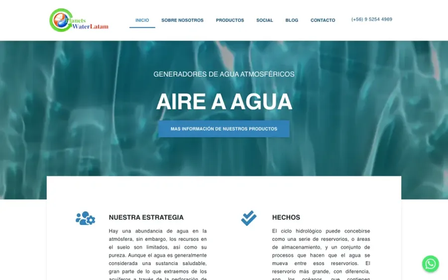 Sitio de Planets Water